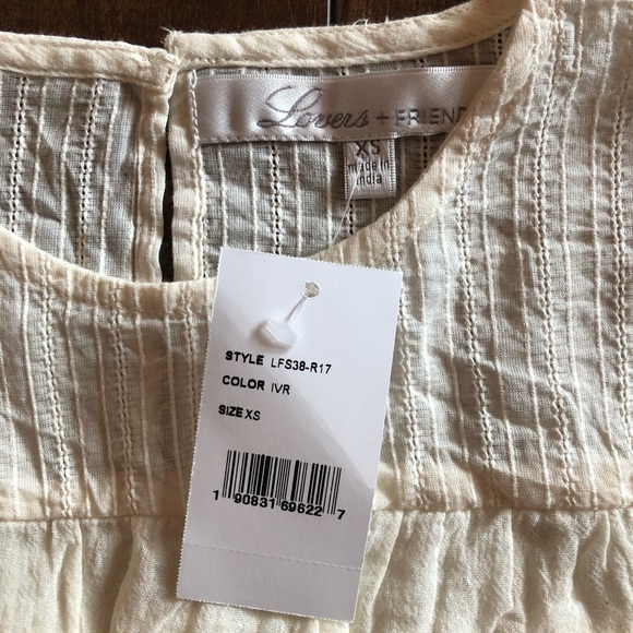 Lovers + Friends - Emily Crop Top in Ivory - Picture 7 of 8